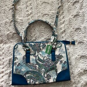 Blue Paisley Women's Bag